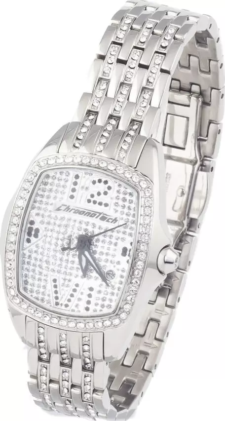 Silver Stainless Steel Dress Watch