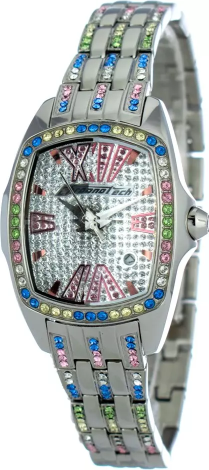 Silver Stainless Steel Dress Watch