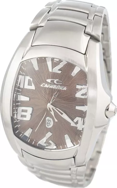 Silver Stainless Steel Dress Watch