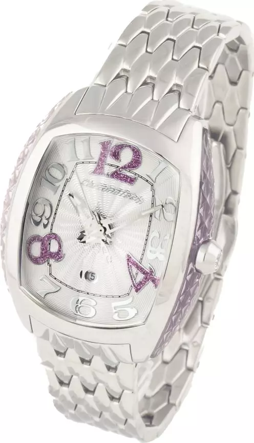 Silver Stainless Steel Dress Watch