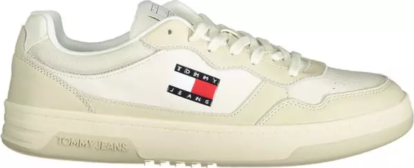 Beige Polyethylene Men Sneaker