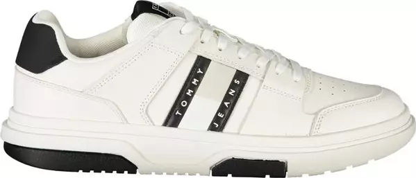 Bianco Polyurethane Men Sneaker