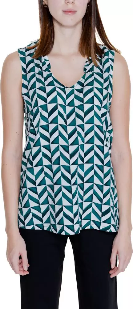 Bicolor Viscose Tank Tops