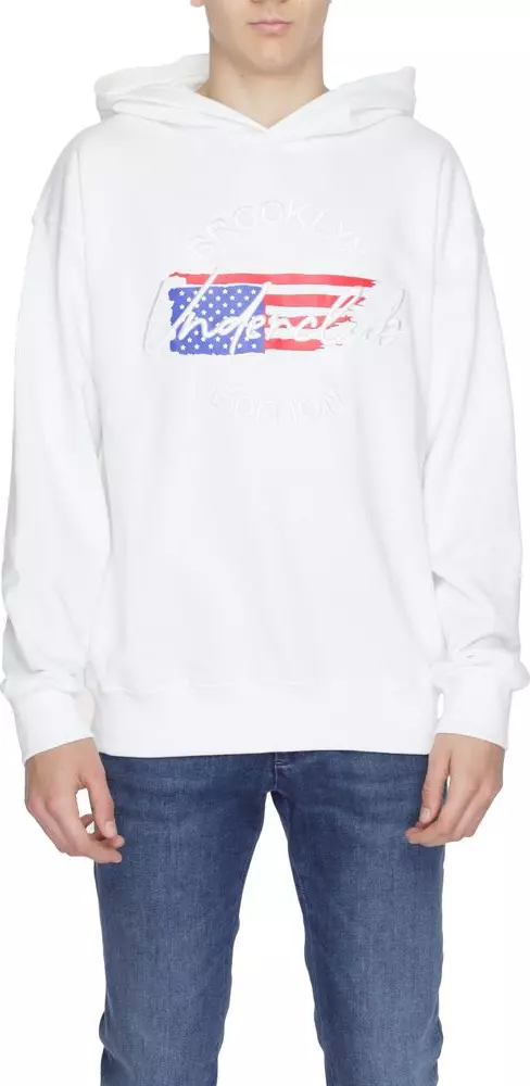 White Cotton Hoodie
