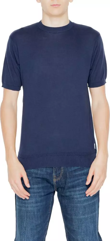 Blue Cotton T-Shirt
