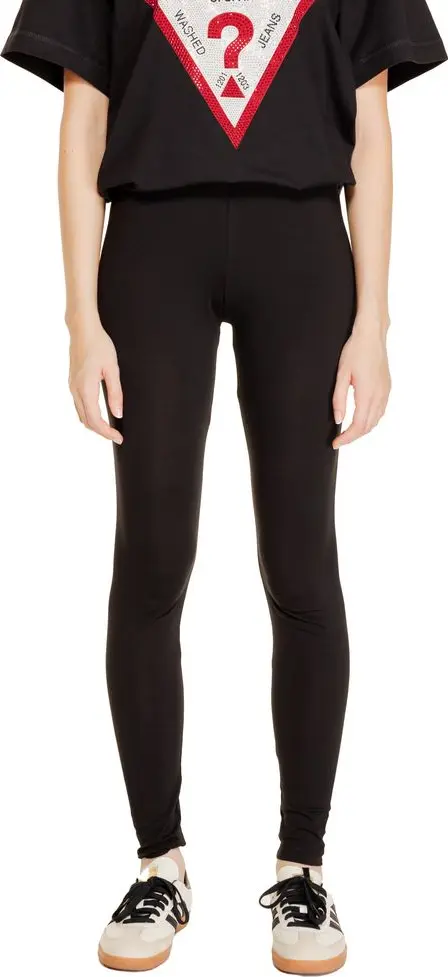 Black Cotton Leggings