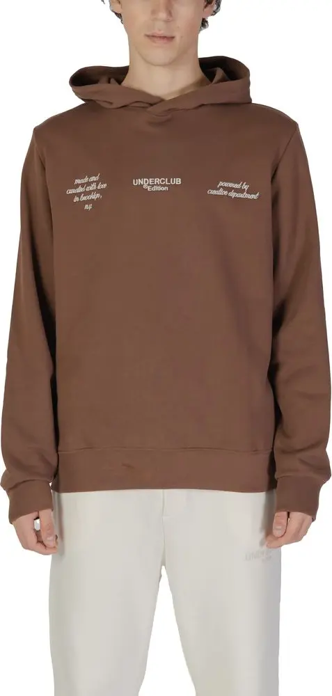 Brown Cotton Hoodie