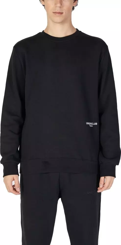 Black Cotton Sweatshirt