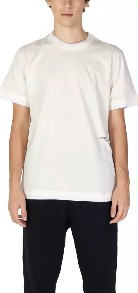 Cream Cotton T-Shirt