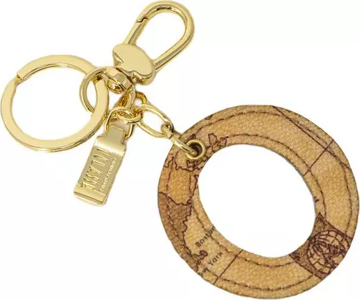 Beige Polyethylene Keychain