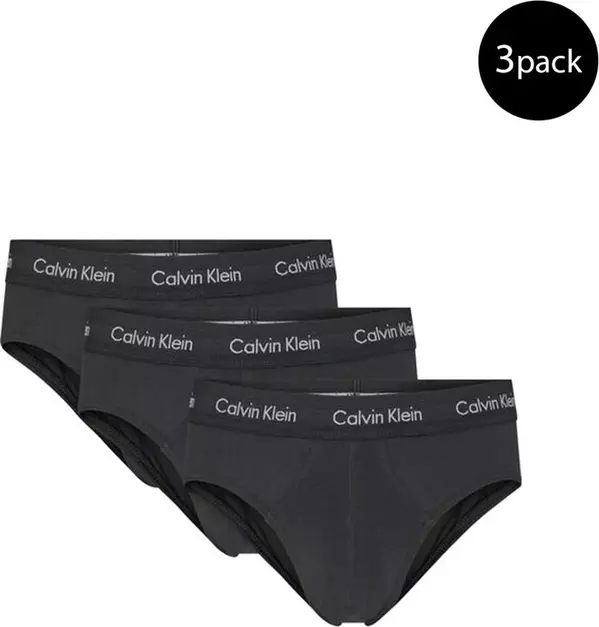 Black Elastane Briefs