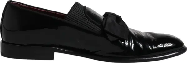 Black Leather Loafers Men Formal Dress Shoes
