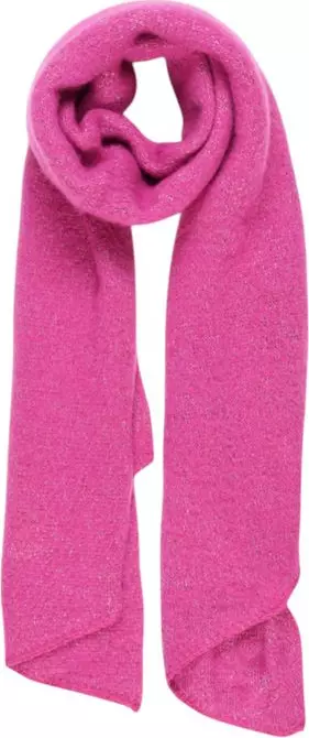 Pink Recycled Polyester Scarf