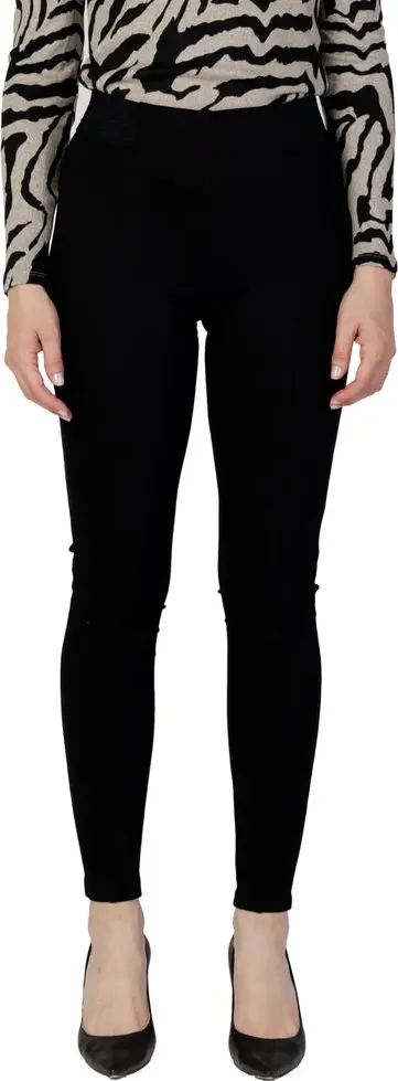 Black Viscose Leggings