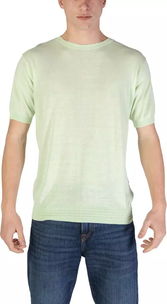 Green Cotton Sweatshirt