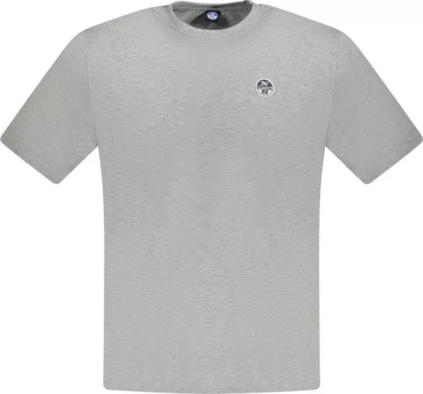 Grigio Cotton Men T-Shirt