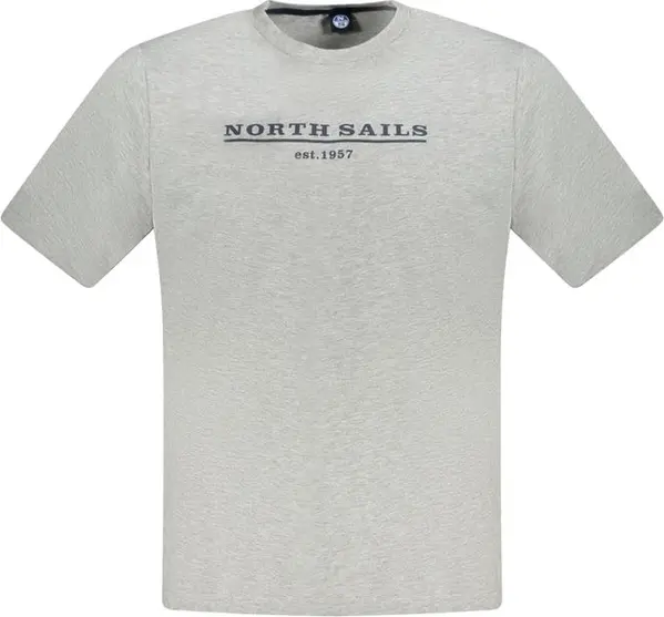 Grigio Cotton Men T-Shirt
