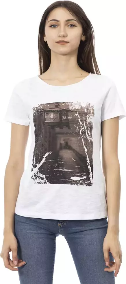White Cotton Tops & T-Shirt