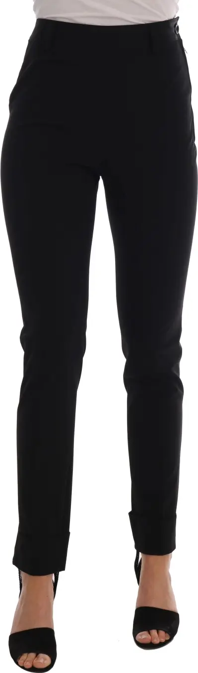 Black Stretch Leggings Pants