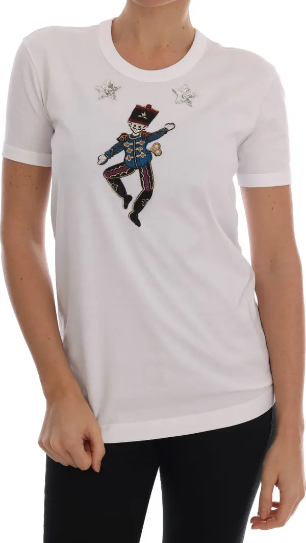 White Cotton Fairy Tale T-Shirt