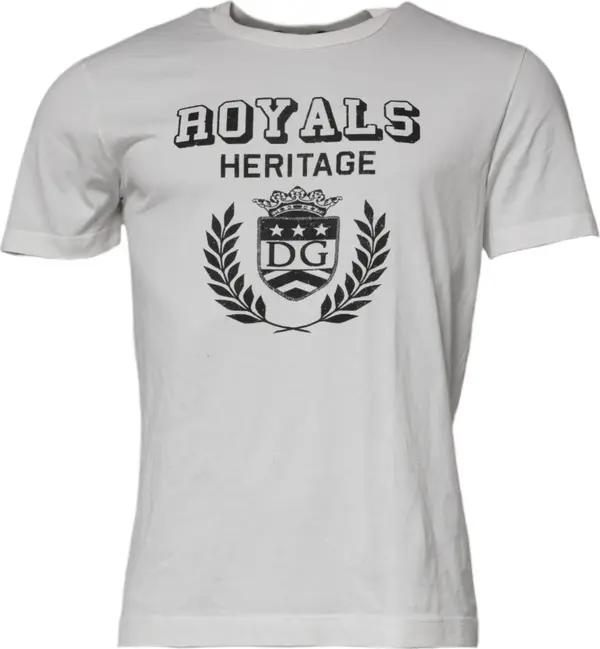 White Royals Heritage Cotton T-shirt