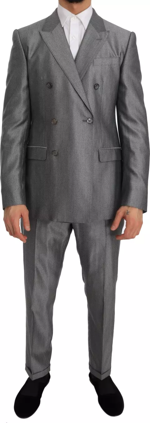 Black Stretch Crystal Bee Slim Fit Suit