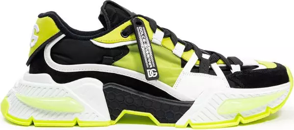 Multicolor Polyamide Athletic Sneakers