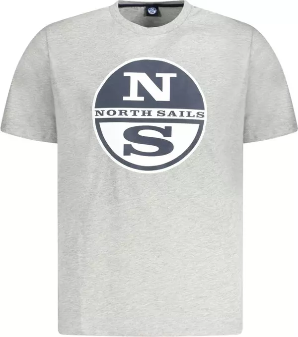 Grigio Cotton Mens T-Shirt
