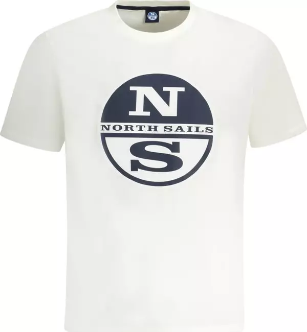 White Cotton Men T-Shirt