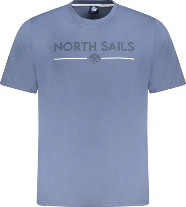 Blu Cotton Men T-Shirt