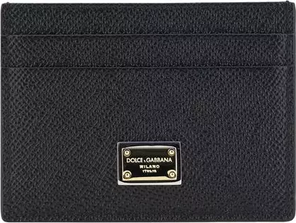 Black Calf Leather Bos Taurus Wallet