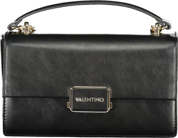 Black Polyurethane Women's Bag