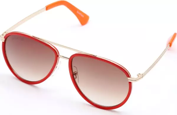Multicolor Metal Sunglasses