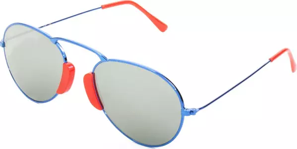 Blue Metal Sunglasses