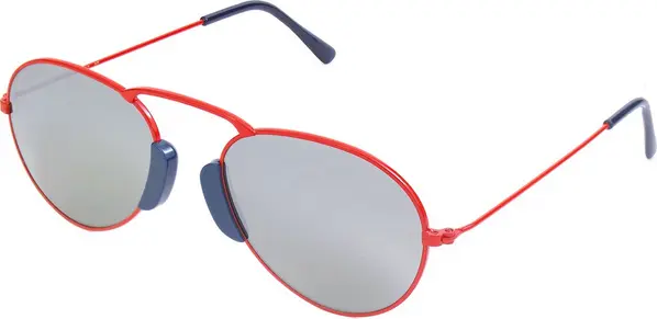 Multicolor Metal Sunglasses