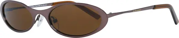 Brown Metal Sunglasses