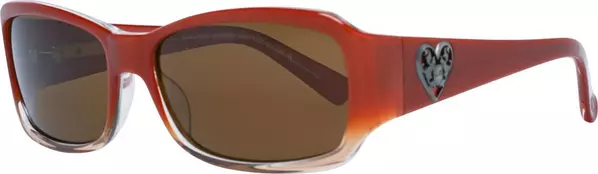 Orange Plastic Sunglasses