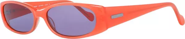 Orange Plastic Sunglasses