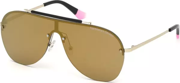 Rose Gold Metal Sunglasses