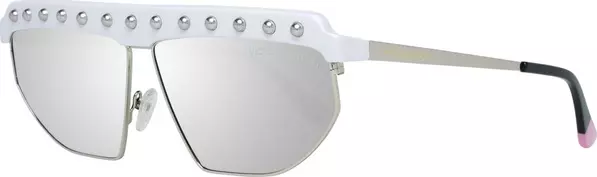 White Metal Sunglasses
