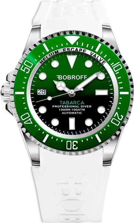 White Rubber Sport Watch