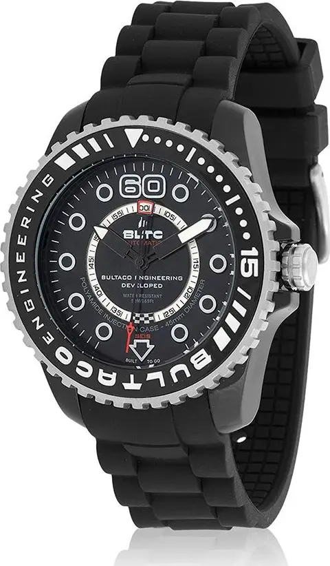 Black Synthetic Sport Watch