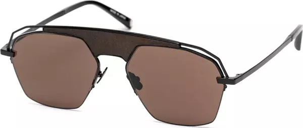Brown Titanium Sunglasses