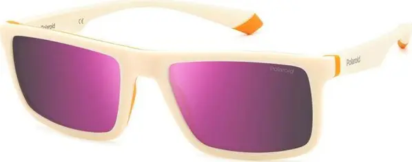 White Rubber Sunglasses