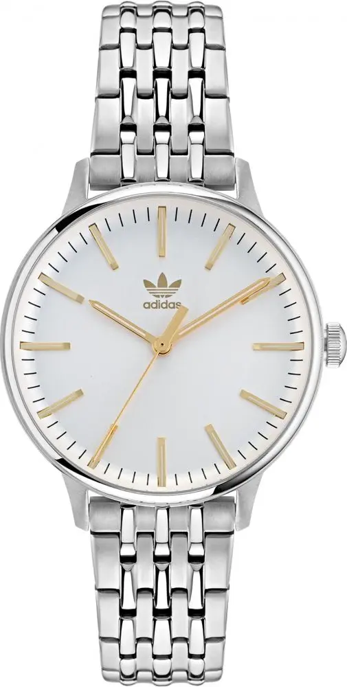 Gray Stainless Steel Dress Watch