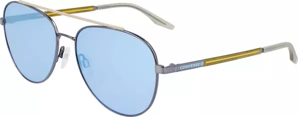 Gray Metal Sunglasses