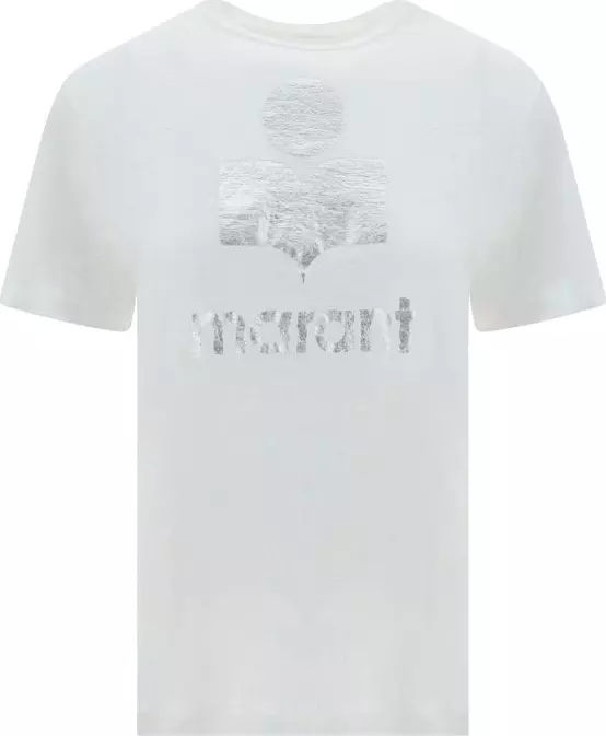 White Linen T-Shirt