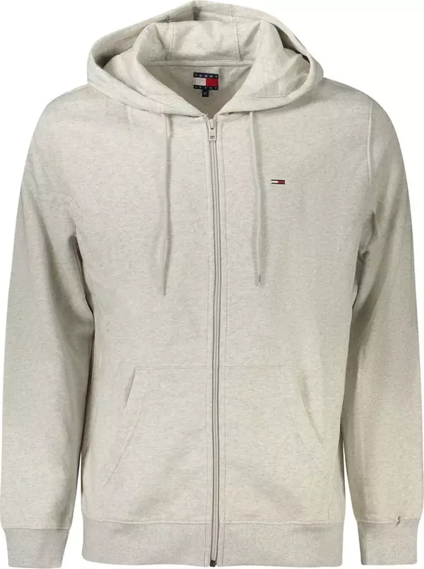 Grigio Cotton Men's Sweatshirt Hoodie