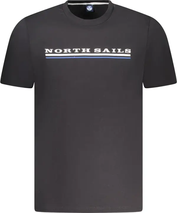 Black Cotton Men T-Shirt