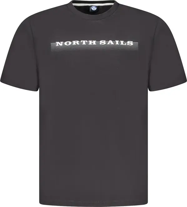 Black Cotton Men's T-Shirt